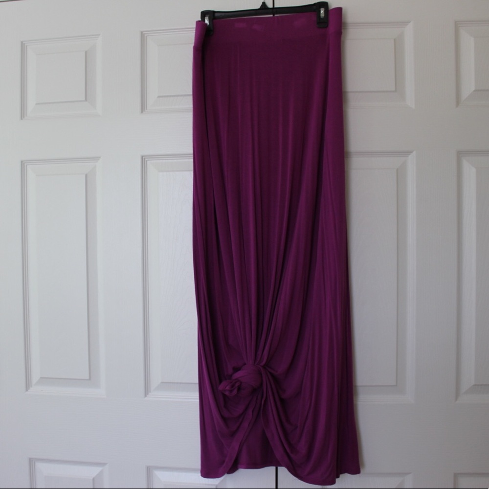 Apt. 9 | vibrant purple maxi skirt
